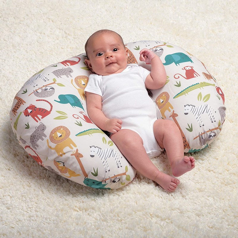 Baby Nursery Pillow - ปลอกหมอนรองให้นมลูกแบบยืดหยุ่นรูปตัวยู 1 ชิ้น ปลอกหมอนให้นมแบบถอดได้ ปลอกหมอนสำหรับหญิงตั้งครรภ์
