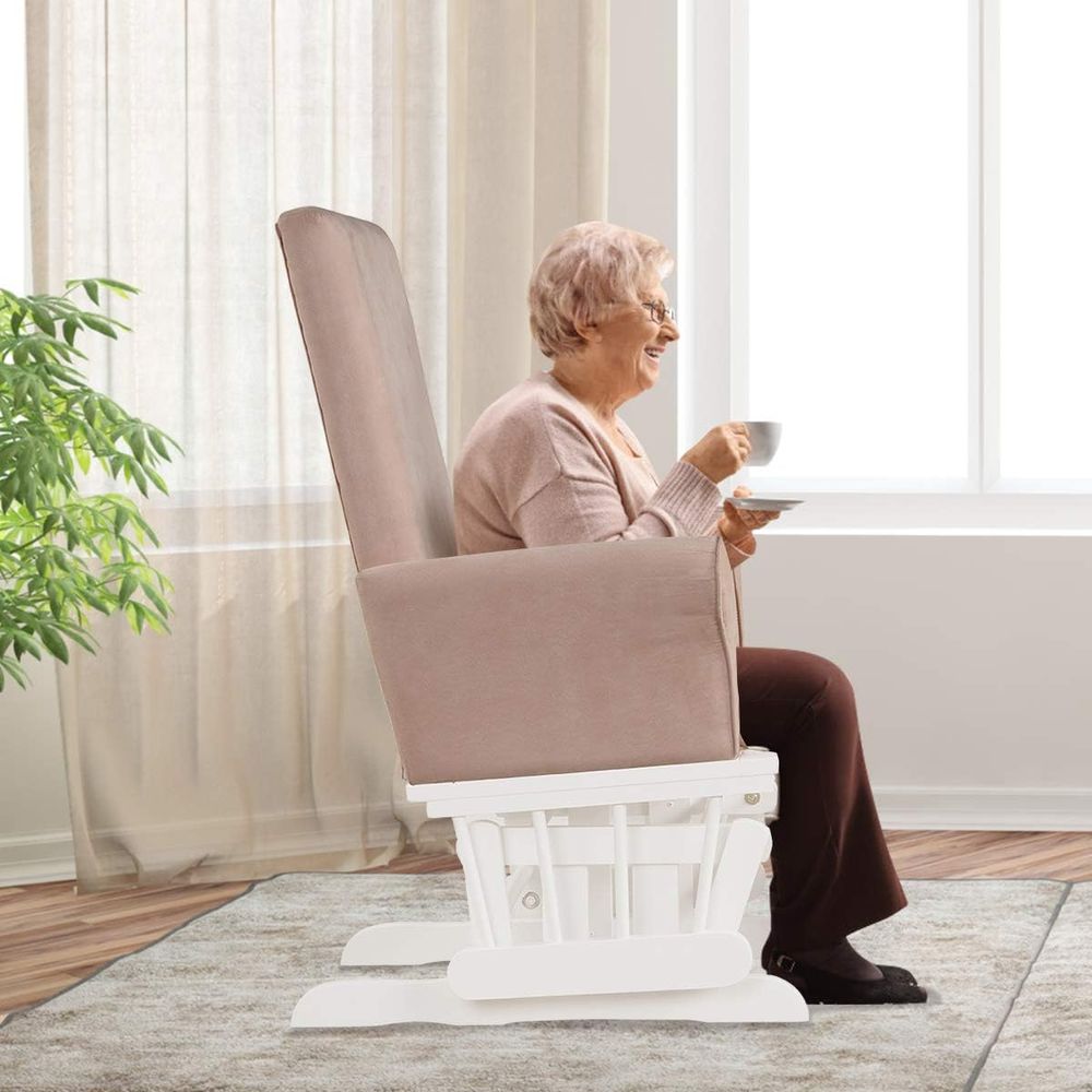 ชุดเก้าอี้โยกเด็กและเบาะรองนั่ - Baby Nursery Glider บทวิจารณ์และราคา
