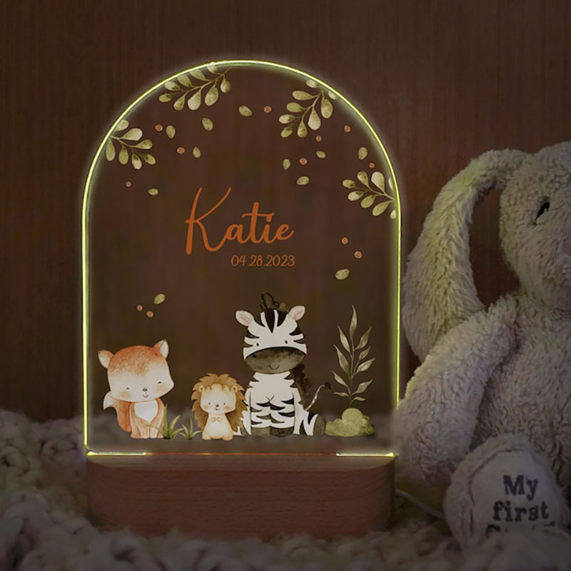 CUSTOM ชื่อ Baby Night Light ก - Baby Nursery Night Light บทวิจารณ์และราคา