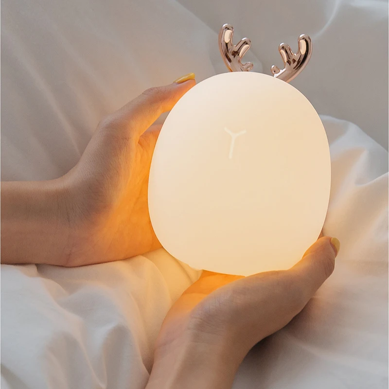 โคมไฟ LED กล่องรูปกระต่ายกวางแ - Baby Nursery Night Light บทวิจารณ์และราคา