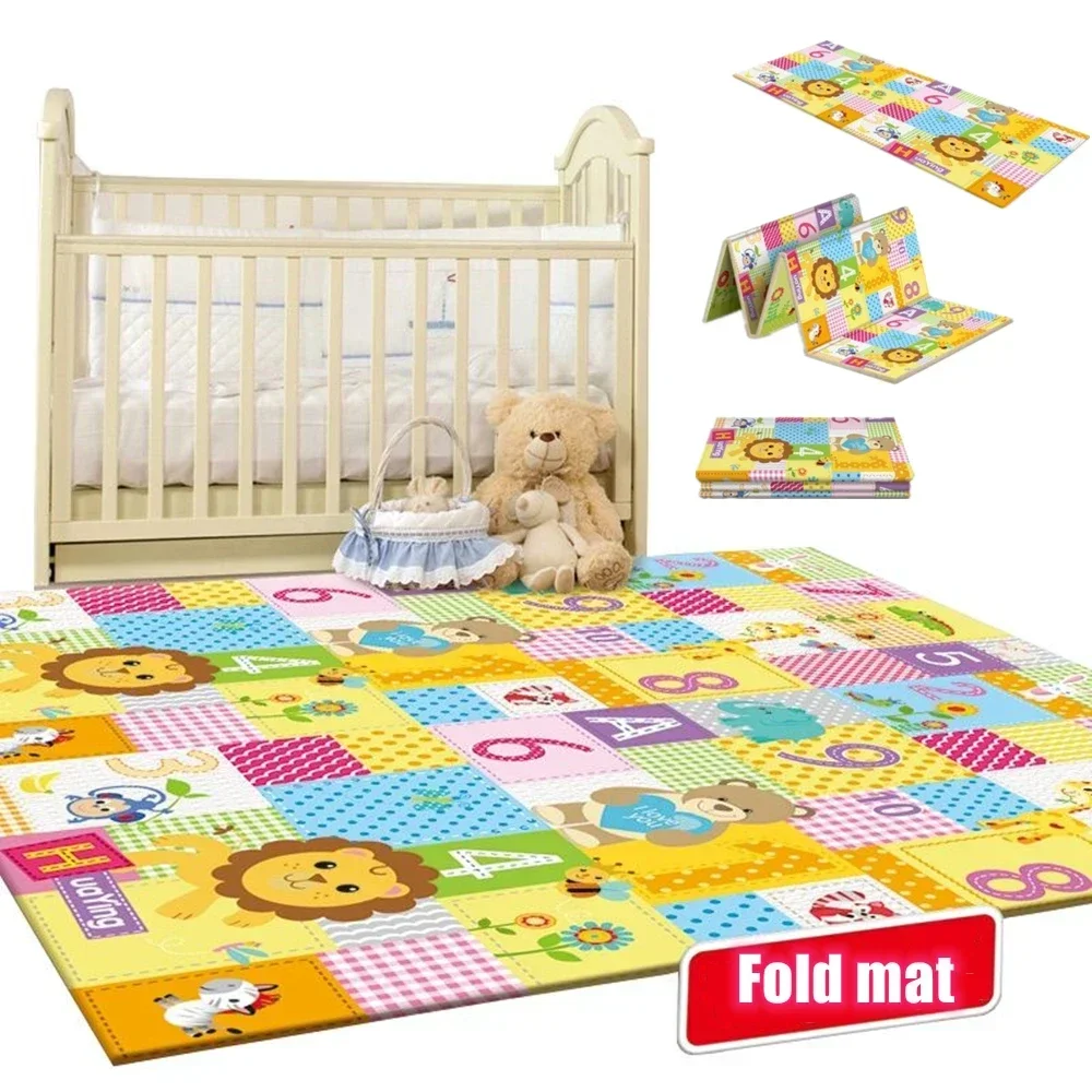 เสื่อเล่นเด็กแบบพับได้ปลอดสารพ - Baby Nursery Carpet บทวิจารณ์และราคา