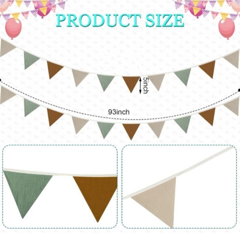 น่ารักเนอสเซอรี่ Bunting ตกแต่ - Baby Nursery Bunting บทวิจารณ์และราคา