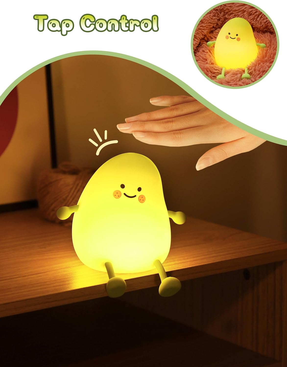 น่ารัก Night Light เด็ก Mango  - Baby Nursery Night Light บทวิจารณ์และราคา