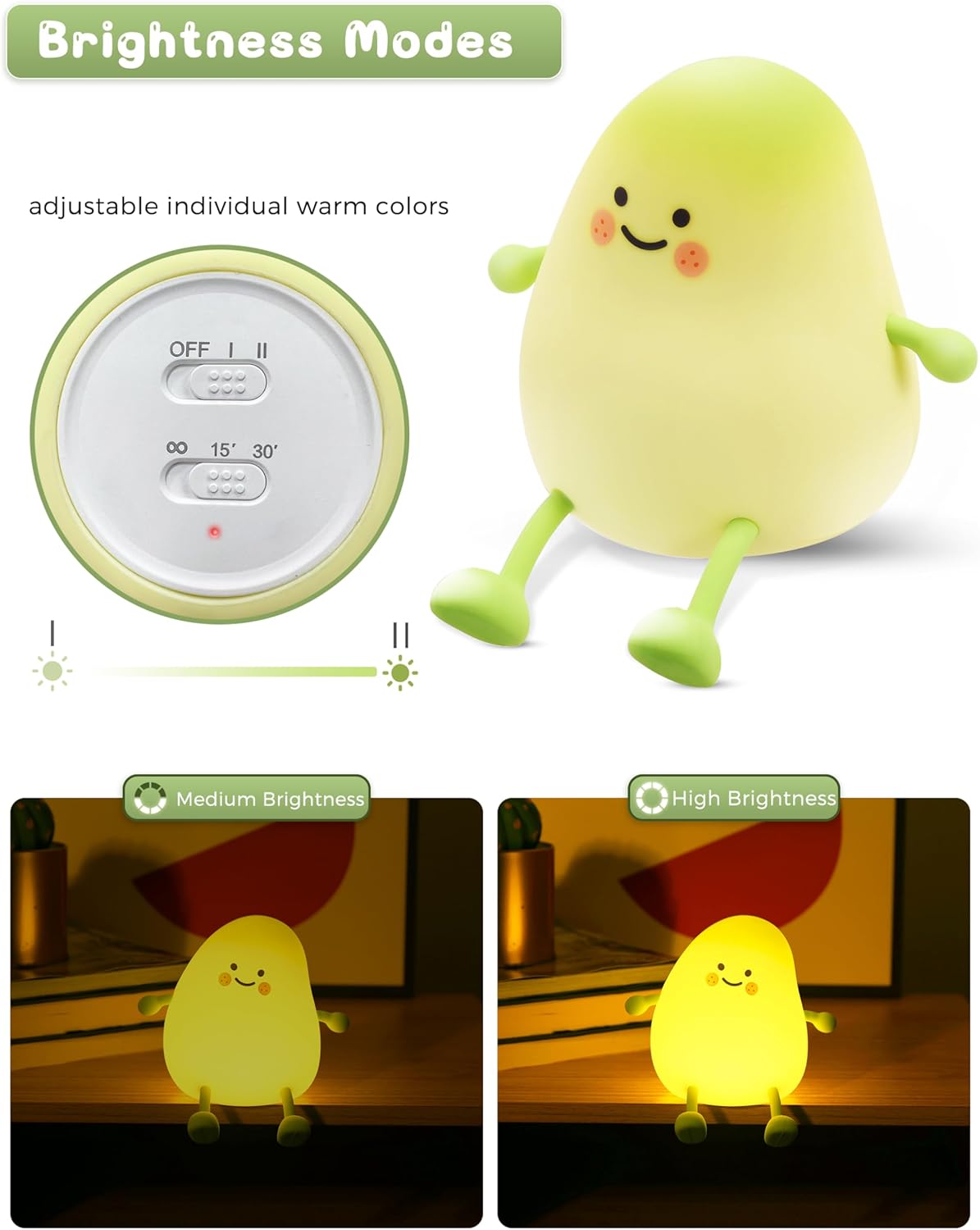 น่ารัก Night Light เด็ก Mango  - Baby Nursery Night Light บทวิจารณ์และราคา