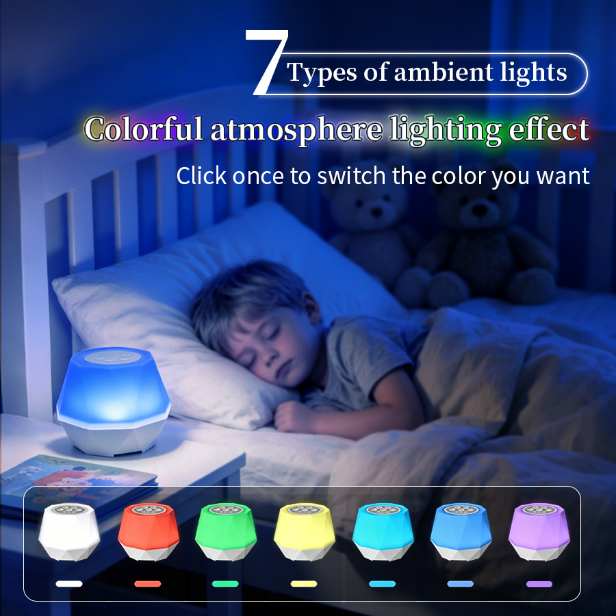 ไฟกลางคืนพร้อมฟังก์ชันเสียงสีข - Baby Nursery Night Light บทวิจารณ์และราคา