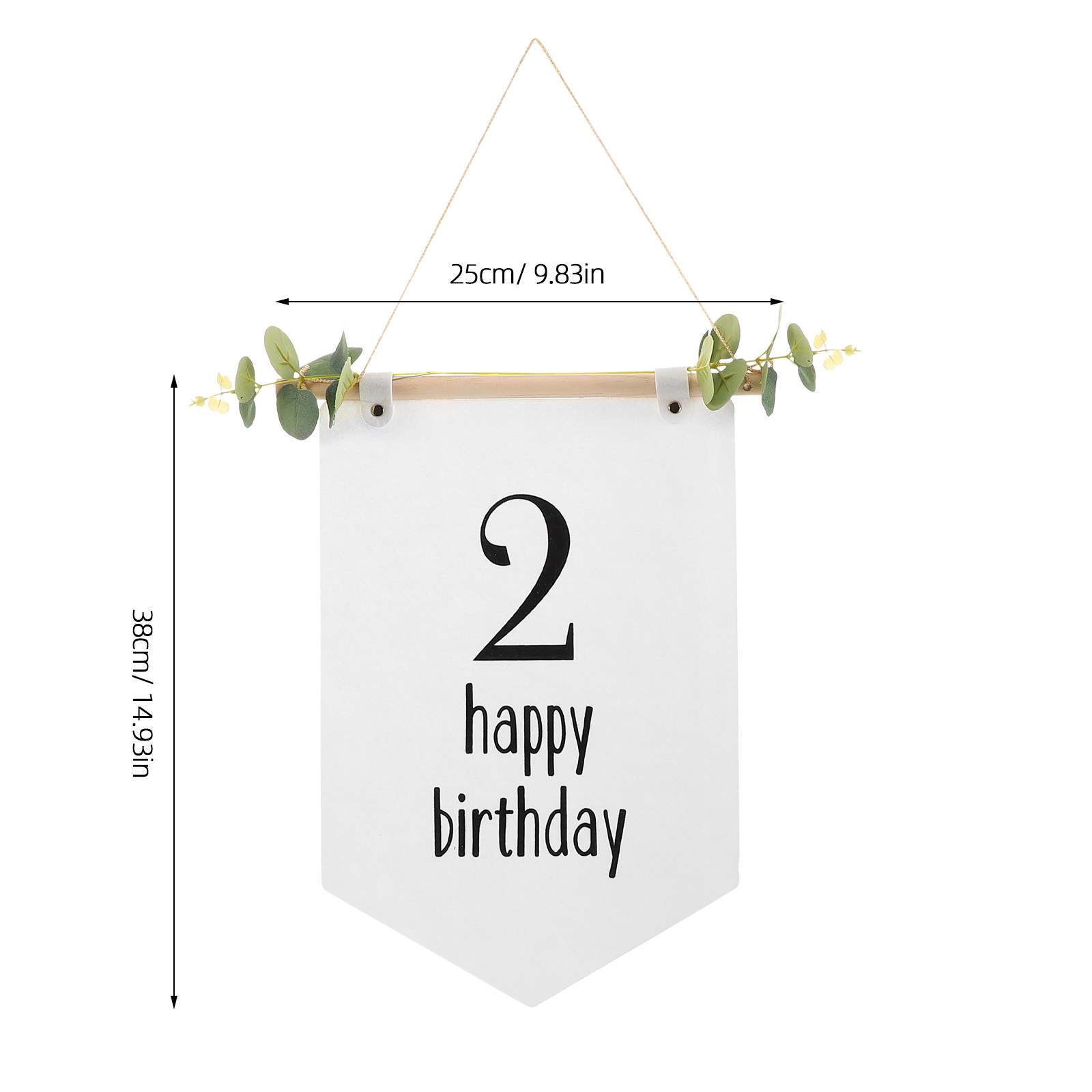 แบนเนอร์วันเกิดผ้าสักหลาด ของต - Baby Nursery Bunting บทวิจารณ์และราคา
