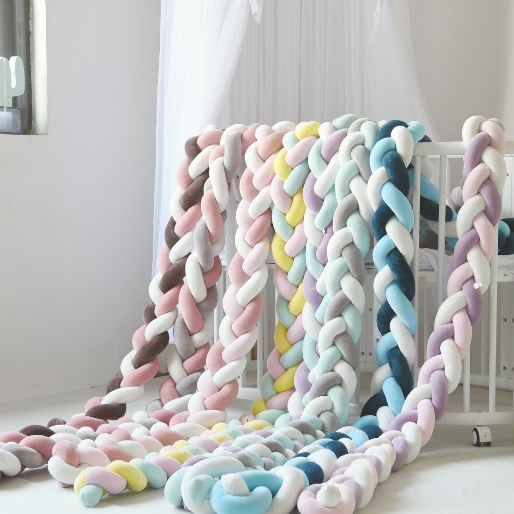 กันชนเตียงเด็กทำมือ กันชนเตียง - Baby Nursery Pillow บทวิจารณ์และราคา