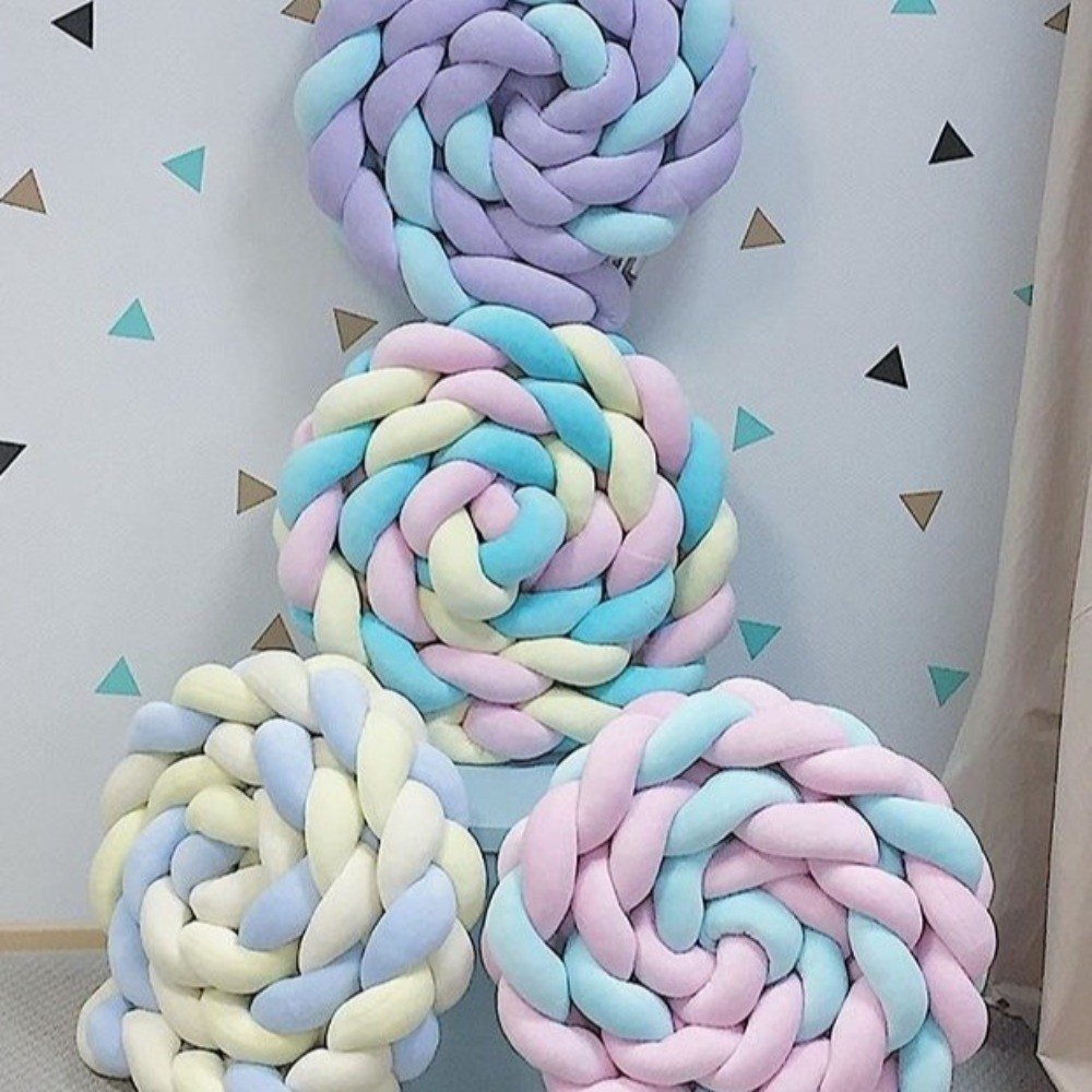 กันชนเตียงเด็กทำมือ กันชนเตียง - Baby Nursery Pillow บทวิจารณ์และราคา