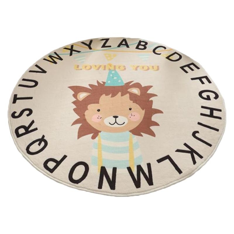 Y4UD การ์ตูนสัตว์พิมพ์เด็กสำหร - Baby Nursery Carpet บทวิจารณ์และราคา