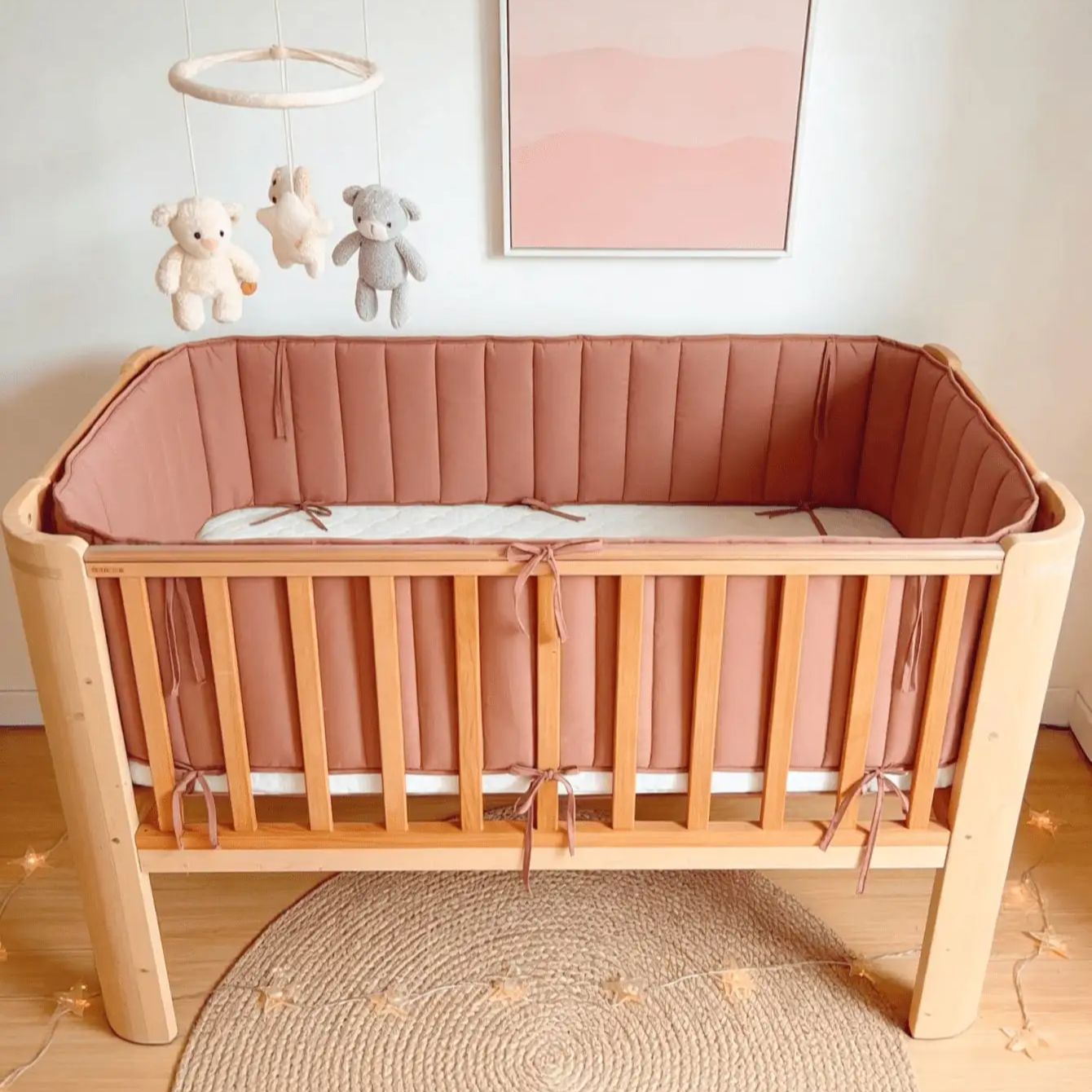 กันชนเตียงเด็ก ป้องกันการกระแท - Baby Nursery Glider บทวิจารณ์และราคา