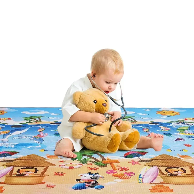 หนา 0.5 ซม.เด็ก Crawling Mats  - Baby Nursery Carpet บทวิจารณ์และราคา