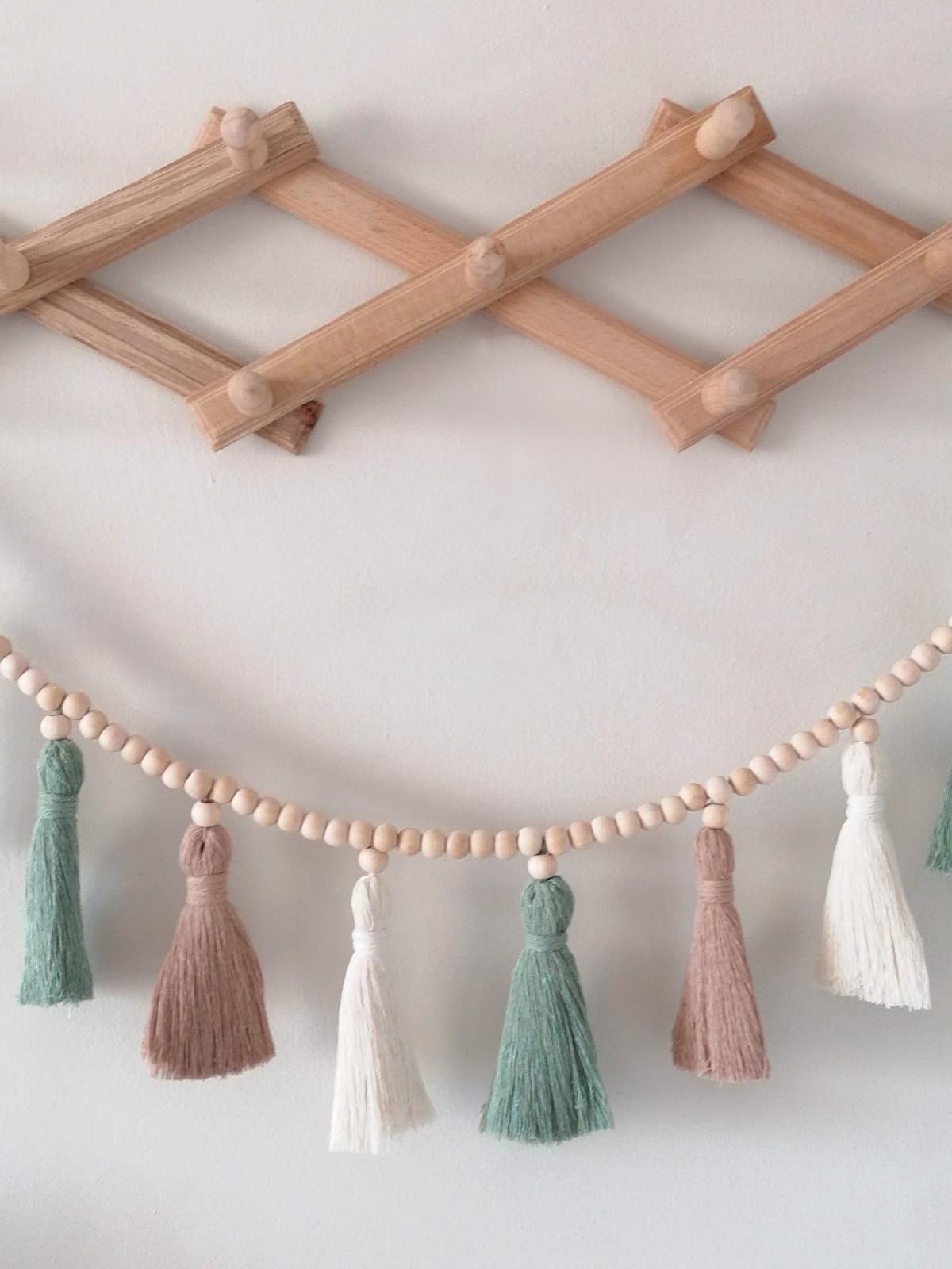 พวงมาลัยงานประดิษฐ์ลูกปัด - Baby Nursery Garland บทวิจารณ์และราคา